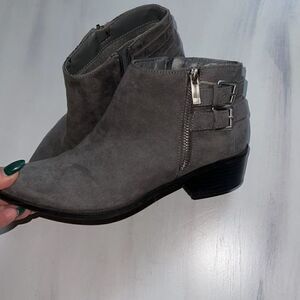 APRI‎ ankle boots by italian shoemakers lariat GRAY